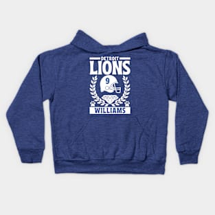 Detroit Lions Williams 9 American Football Kids Hoodie